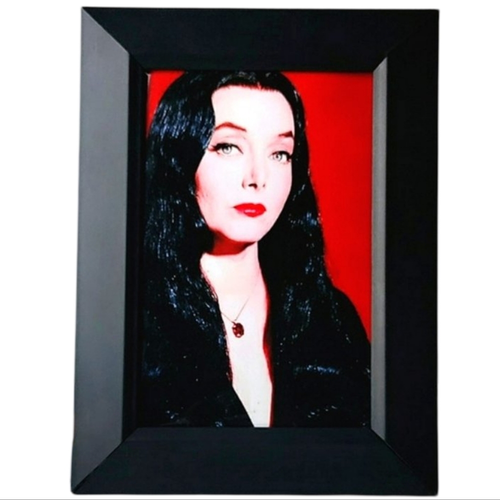 Addams Family Morticia Vintage Original Gothic Punk Rock Goth Emo Antiqu…